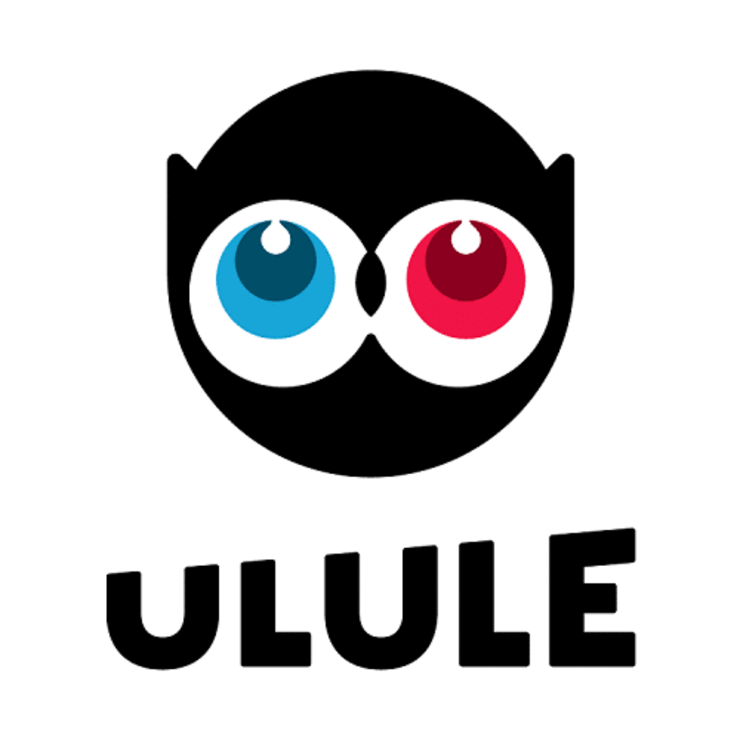 Logo d'Ulule, hébergeant la campagne de financement participatif du collectif Les WineMesCoeurs.